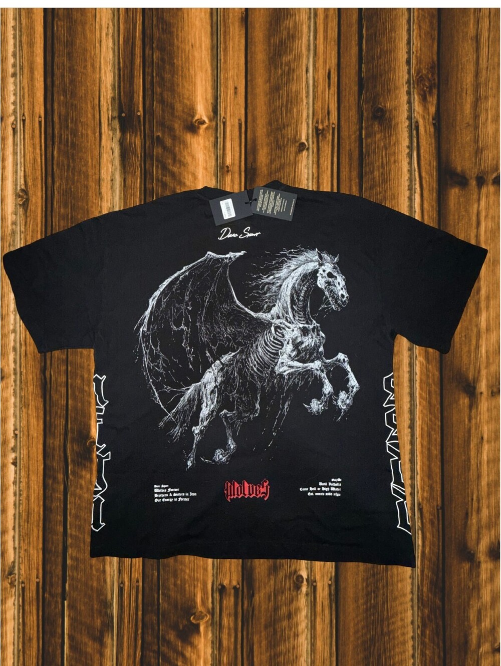 Darc Sport Pegasus "Side By Side" Oversized Tee Echoes of Valhalla XL
